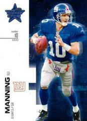 Eli Manning #4 Football Cards 2007 Leaf Rookies & Stars Prices