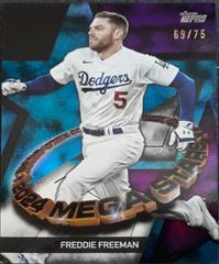 Freddie Freeman [Purple Foil] #TMS-7 Baseball Cards 2024 Topps Mega Star Prices