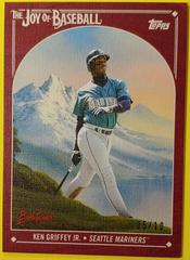 Ken Griffey Jr. [Alizarin Crimson] #40 Baseball Cards 2023 Topps X Bob Ross The Joy Of Prices