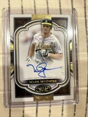 Mark McGwire #NLA-MM Baseball Cards 2023 Topps Tier One Next Level Autographs Prices