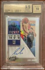 Luka Doncic [Dribbling Autograph] Basketball Cards 2018 Panini Contenders Optic Prices