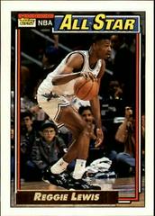 Reggie Lewis Basketball Cards 1992 Topps Gold Prices