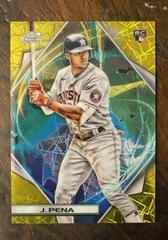 Jeremy Pena [Gold Interstellar] #41 Baseball Cards 2022 Topps Cosmic Chrome Prices