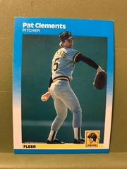 Pat Clements #608 Baseball Cards 1987 Fleer Prices