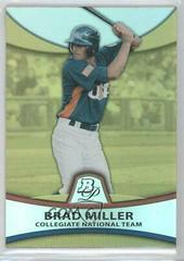 Brad Miller [Gold Refractor] #PP42 Baseball Cards 2010 Bowman Platinum Prospects Prices