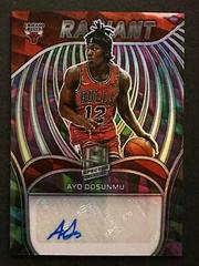 Ayo Dosunmu [Marble] Basketball Cards 2021 Panini Spectra Radiant Signatures Prices