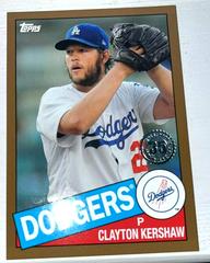 Clayton Kershaw [Gold] Baseball Cards 2020 Topps 1985 35th Anniversary Prices