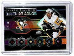 Sidney Crosby #BC-SC Hockey Cards 2022 Upper Deck Black Diamond Band of Color Prices