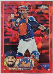 Tomas Nido [Red] #USCS105 Baseball Cards 2023 Topps Chrome Update Sapphire Prices