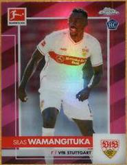 Silas Wamangituka [Pink Refractor] Soccer Cards 2020 Topps Chrome Bundesliga Prices