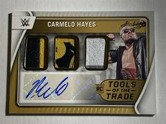 Carmelo Hayes #TT-CHY Wrestling Cards 2022 Panini Chronicles WWE Absolute Tools of the Trade Signatures Prices