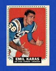 Emil Karas Football Cards 1964 Topps Prices
