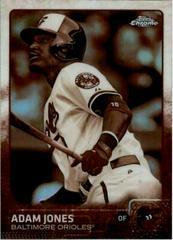 Adam Jones [Sepia Refractor] #7 Baseball Cards 2015 Topps Chrome Prices