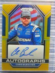 Chris Buescher [Gold] #19 Racing Cards 2023 Panini Prizm NASCAR Autograph Prices