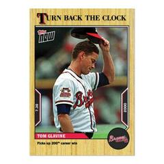 Tom Glavine #122 Baseball Cards 2022 Topps Now Turn Back the Clock Prices