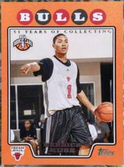 Derrick Rose [Orange] Basketball Cards 2008 Topps Prices