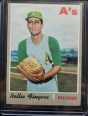 Rollie Fingers Baseball Cards 1970 Topps Prices