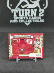 Trey Lance #TTT-7 Football Cards 2022 Panini Absolute Tools of the Trade Triple Prices