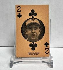 Fred Maguire [2 of Clubs] Baseball Cards 1927 W560 Hand Cut Prices