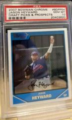 Jason Heyward #BDPP54 Baseball Cards 2007 Bowman Chrome Draft Picks & Prospects Prices
