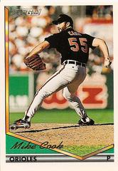 Mike Cook #791 Baseball Cards 1994 Topps Gold Prices