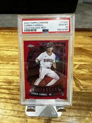 Corbin Carroll [Red] #YQ-21 Baseball Cards 2023 Topps Chrome Youthquake Prices