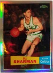 Bill Sharman [Refractor] #35 Basketball Cards 2007 Topps Chrome Prices