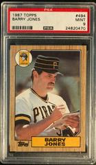 Barry Jones #494 Baseball Cards 1987 Topps Prices