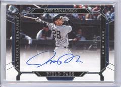 Josh Donaldson Baseball Cards 2022 Panini National Treasures Field Pass Signatures Prices