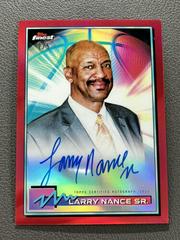 Larry Nance Sr. [Red Refractor] Basketball Cards 2021 Topps Finest Autographs Prices