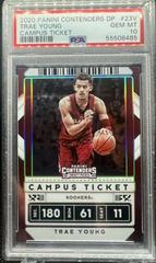 Trae Young [Campus] Basketball Cards 2020 Panini Contenders Draft Picks Prices