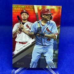 Yadier Molina [Class 3 Red] #58 Baseball Cards 2019 Topps Gold Label Prices