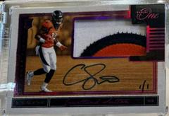 Courtland Sutton [Patch Autograph Black] #8 Football Cards 2018 Panini One Prices