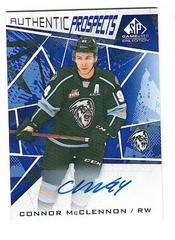Connor McClennon [Blue Autograph] #13 Hockey Cards 2021 SP Game Used CHL Prices