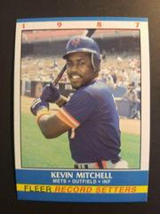 Kevin Mitchell Baseball Cards 1987 Fleer Record Setters Prices