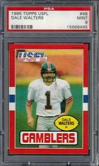 Dale Walters Football Cards 1985 Topps USFL Prices