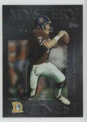 John Elway [Silver] #M10 Football Cards 1997 Topps Mystery Finest Prices