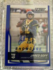 Jared Goff [Autograph Showcase] #332 Football Cards 2016 Panini Score Prices