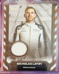 Nicholas Latifi #F1R-NC Racing Cards 2021 Topps Formula 1 F1 Relics Prices