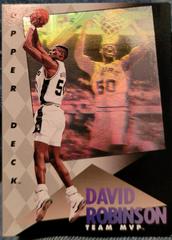David Robinson Basketball Cards 1992 Upper Deck MVP Holograms Prices
