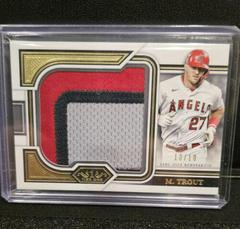 Mike Trout [Silver Ink] #T1A-MT Baseball Cards 2023 Topps Tier One Autographs Prices