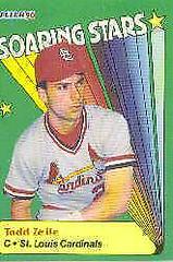 Todd Zeile #1 Baseball Cards 1990 Fleer Soaring Stars Prices