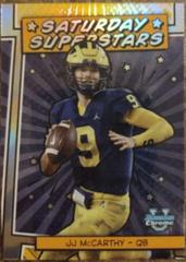JJ McCarthy #SS-3 Football Cards 2023 Bowman Chrome University Saturday Superstars Prices