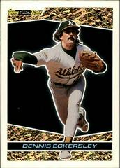 Dennis Eckersley Baseball Cards 1993 Topps Black Gold Prices