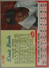 Ernie Banks [Hand Cut] #188 Baseball Cards 1962 Post Cereal Prices