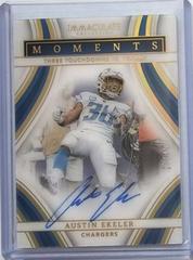 Austin Ekeler #15 Football Cards 2023 Panini Immaculate Moments Autograph Prices