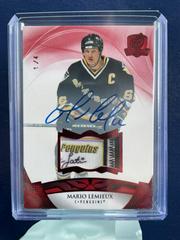 Mario Lemieux [Red Autograph Tag] #25 Hockey Cards 2020 Upper Deck The Cup Prices