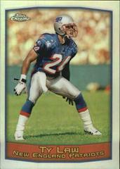 Ty Law [Refractor] Football Cards 1999 Topps Chrome Prices