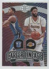 Anthony Davis #21 Basketball Cards 2019 Panini Illusions Career Lineage Prices