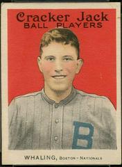 Bert Whaling #163 Baseball Cards 1915 Cracker Jack Prices